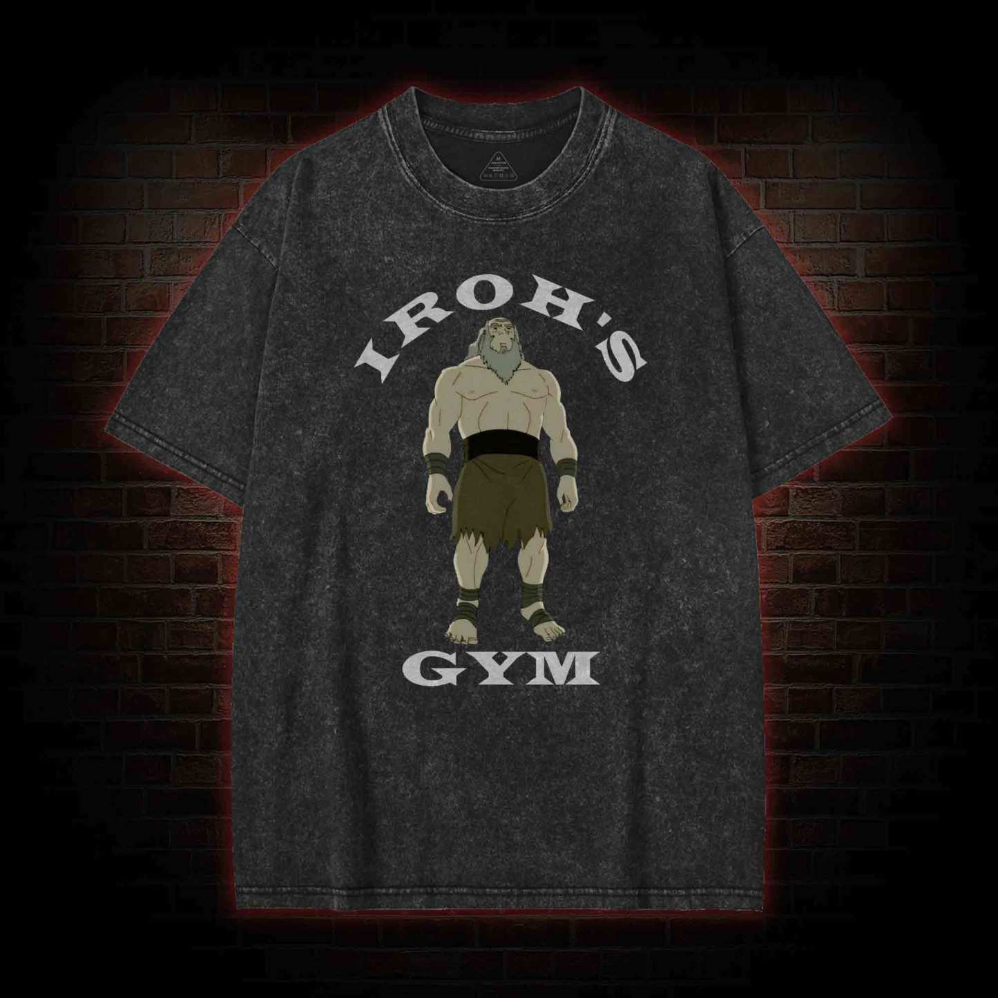 Iroh's Gym Washed T-shirt