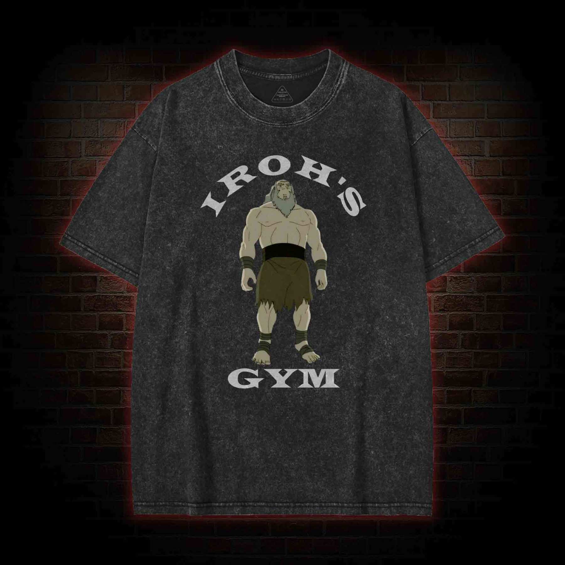 Iroh's Gym Washed T-shirt