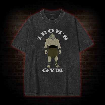 Iroh's Gym Washed T-shirt