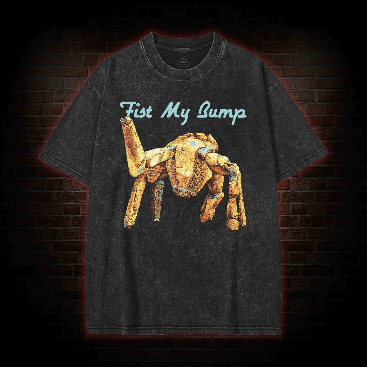 Fist My Bump Washed T-shirt