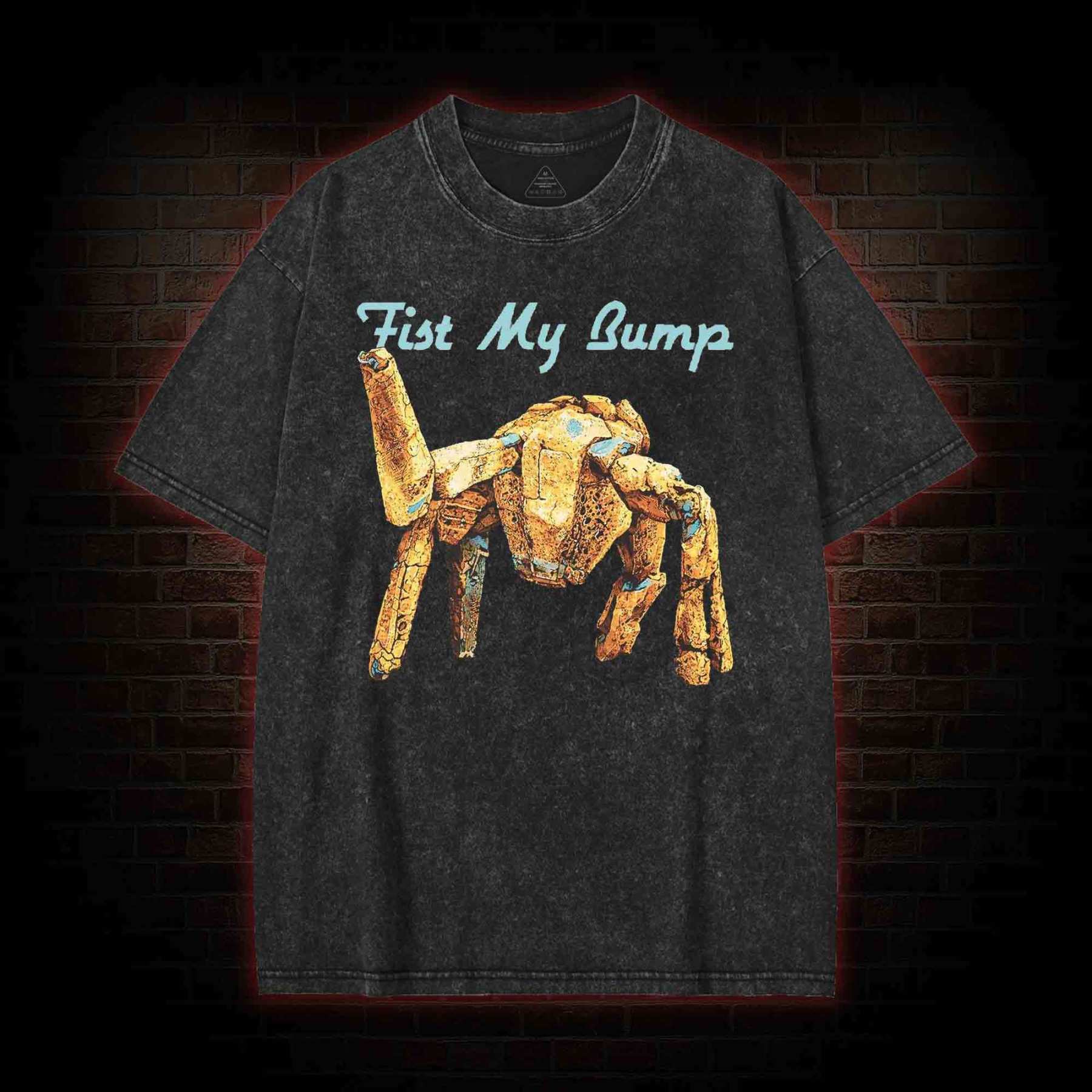 Fist My Bump Washed T-shirt