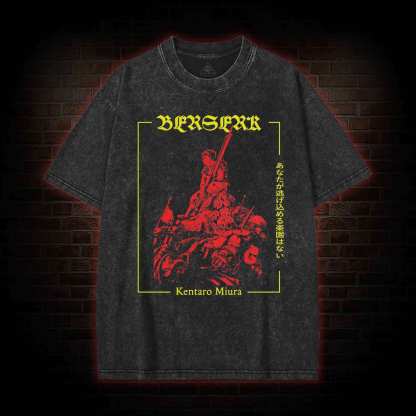 There is No Paradise for You to Escape to Washed T-shirt