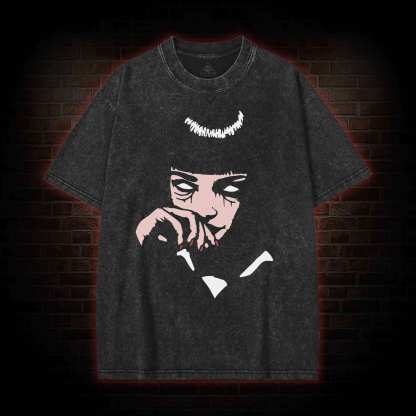 Say Something Washed T-shirt