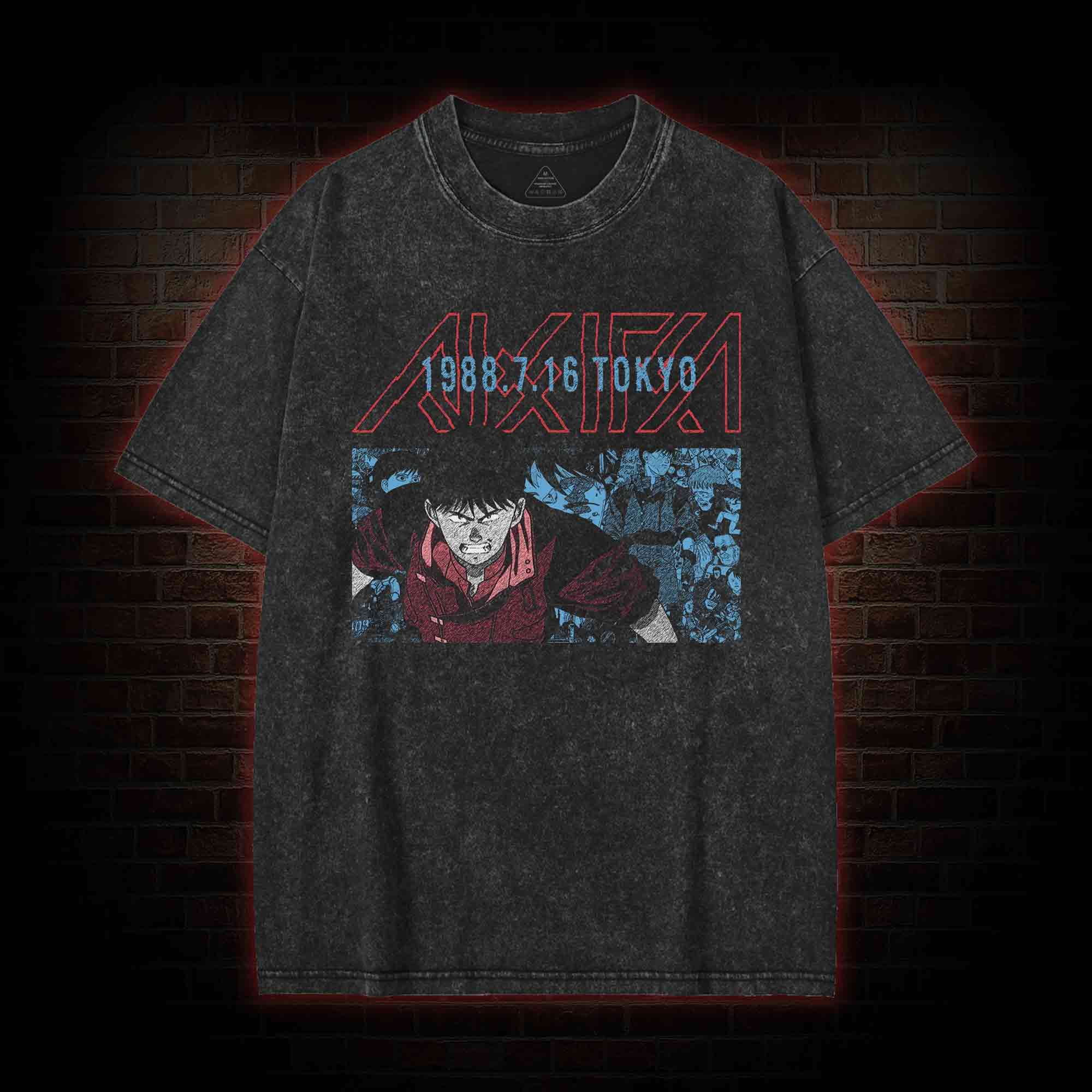 Leave Me Alone Washed T-shirt