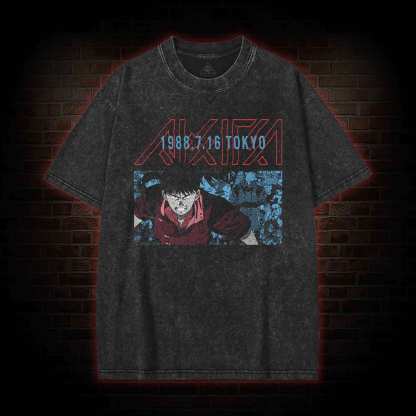 Leave Me Alone Washed T-shirt