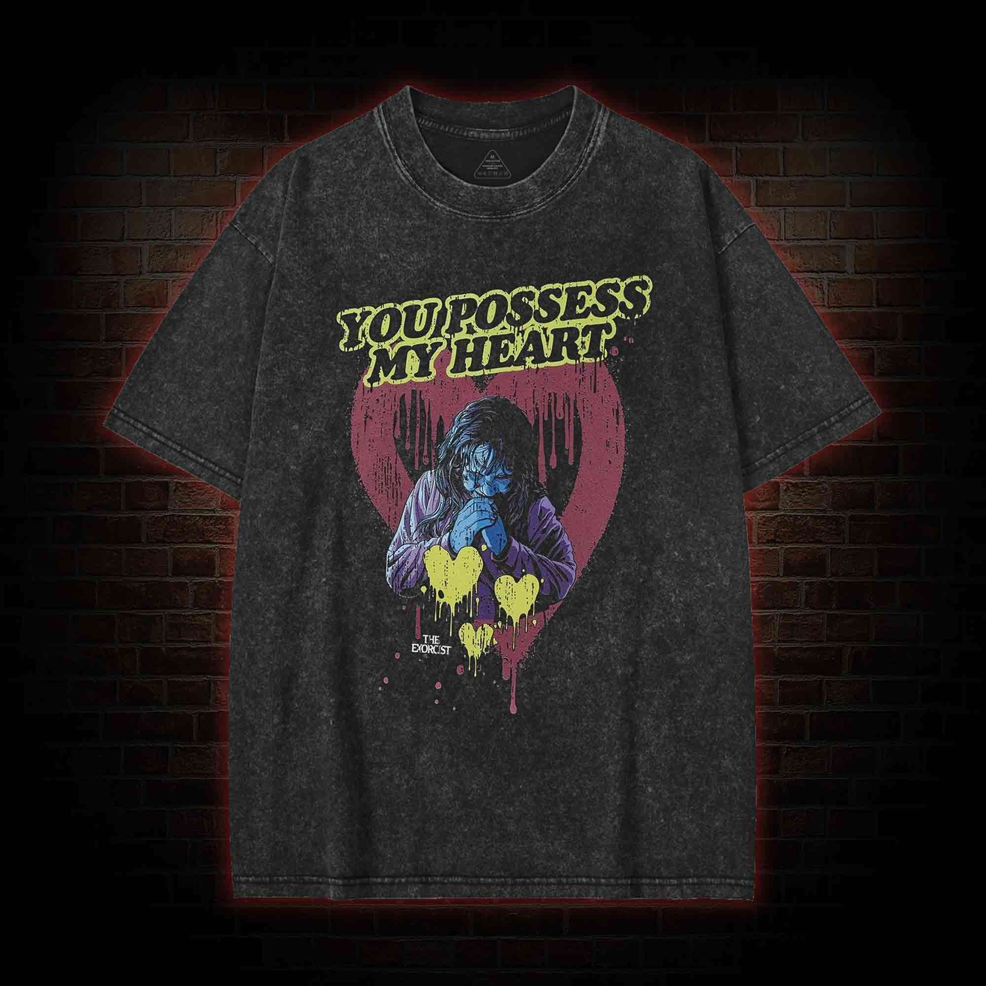 You Possess My Heart Washed T-shirt