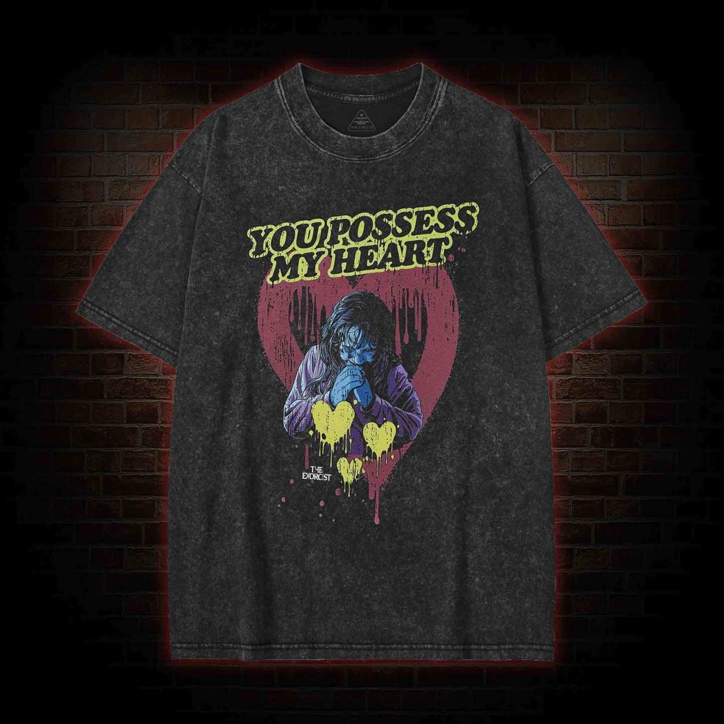You Possess My Heart Washed T-shirt