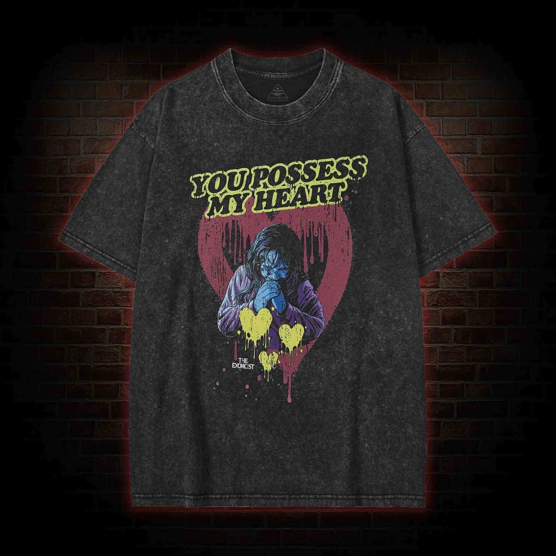 You Possess My Heart Washed T-shirt