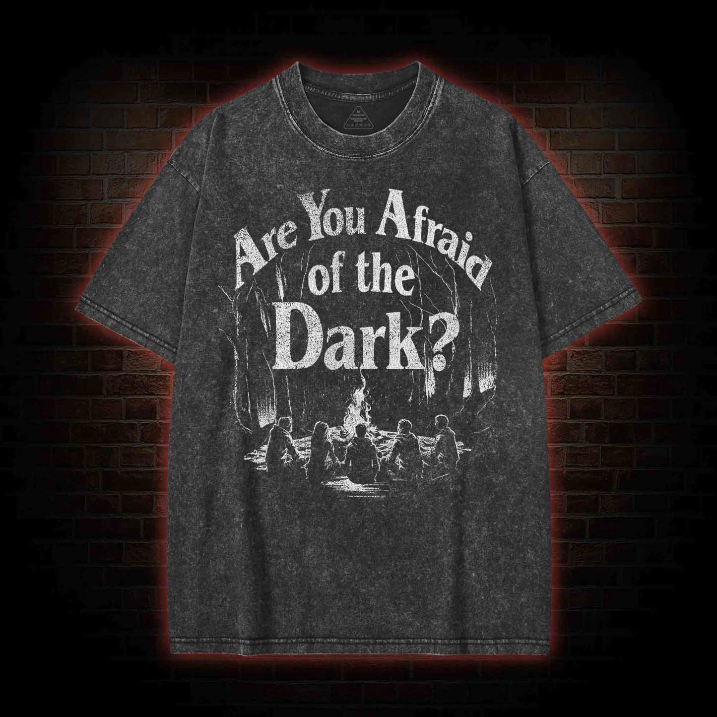 Are You Afraid of the Dark? Washed T-shirt
