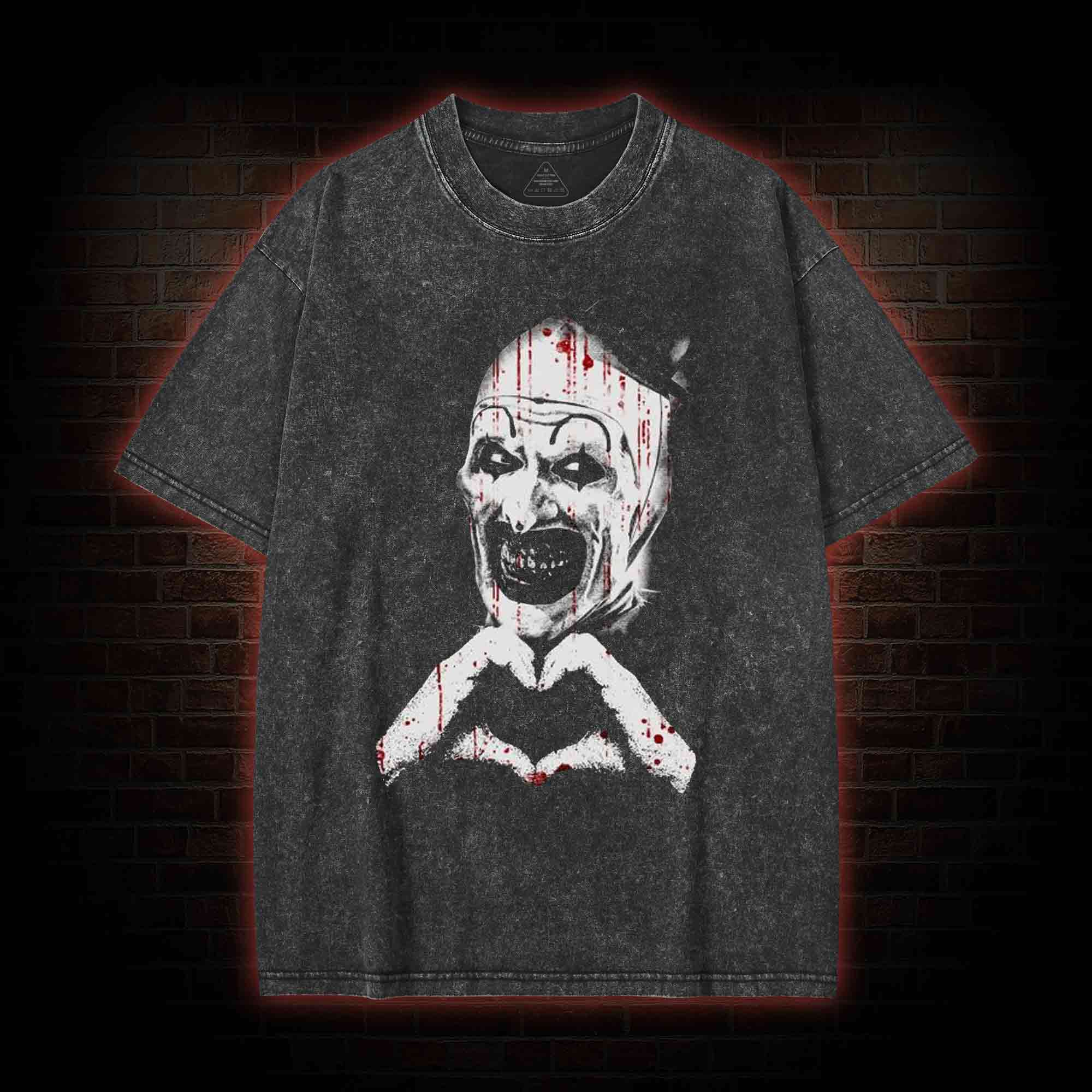 He's Silent but Deadly  Washed T-shirt