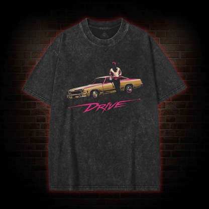 I Drive Washed T-shirt