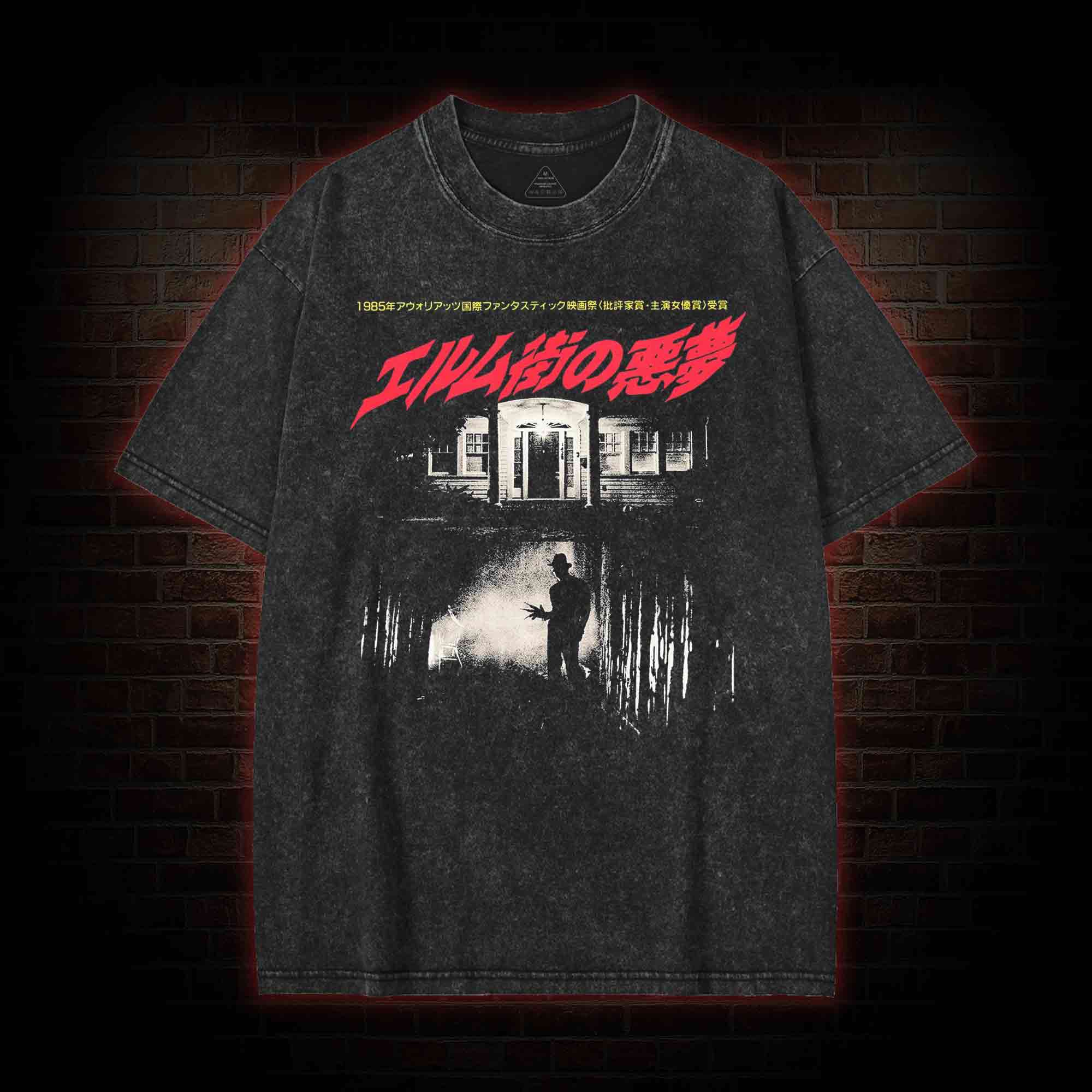 Never Sleep Again Washed T-shirt