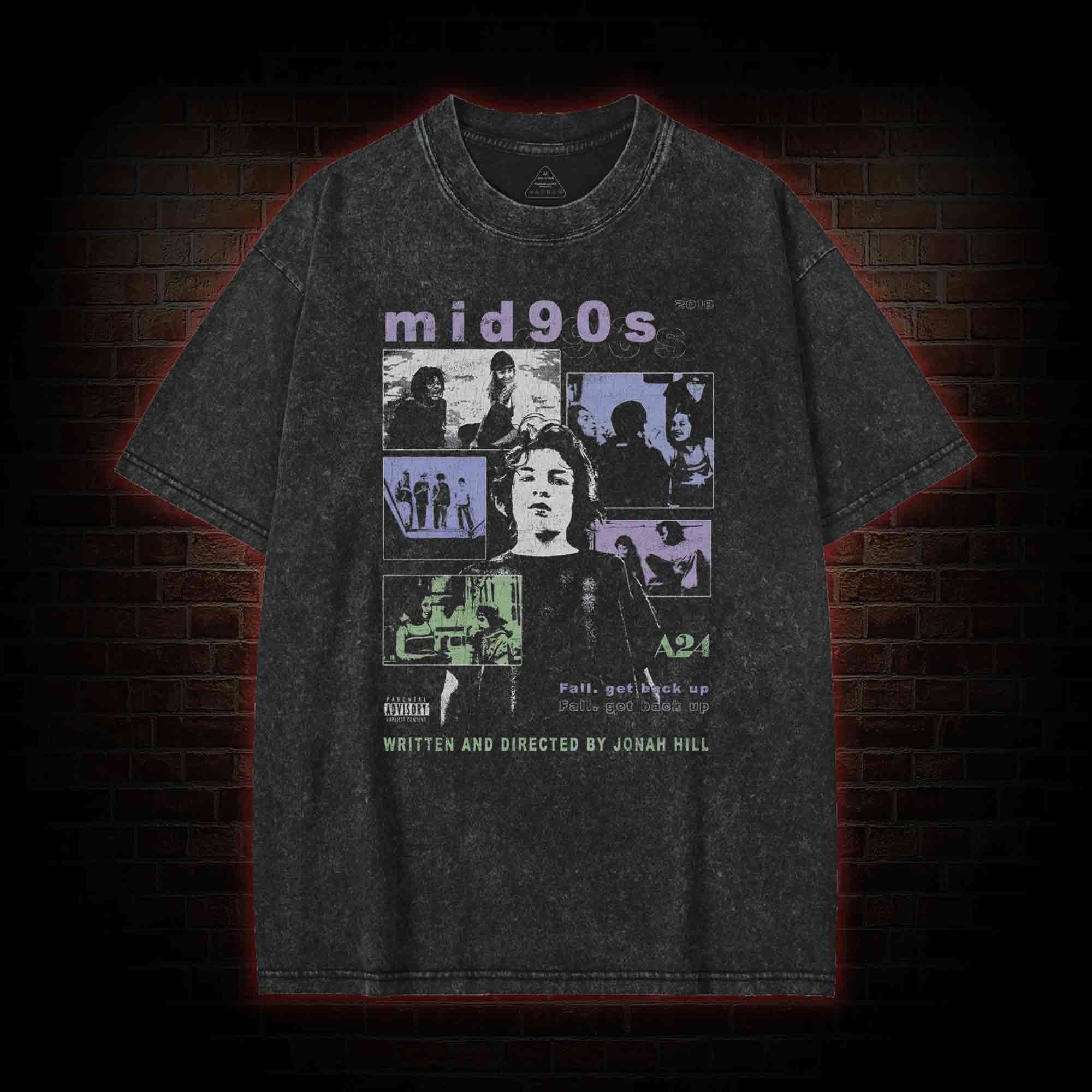 Fall Get Back up Washed T-shirt