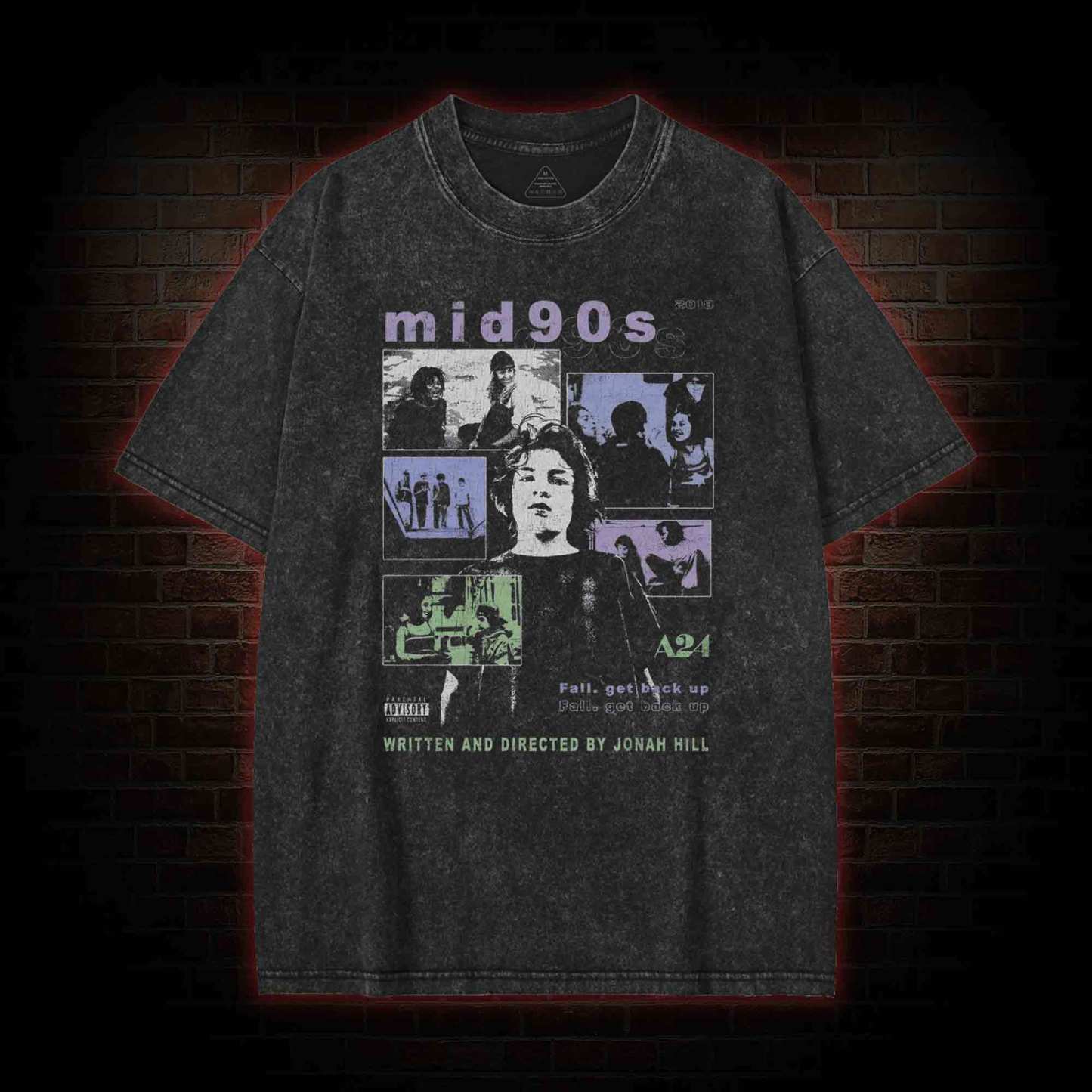 Fall Get Back up Washed T-shirt