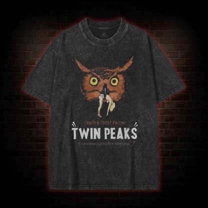The Owls are not What They Seem Washed T-shirt
