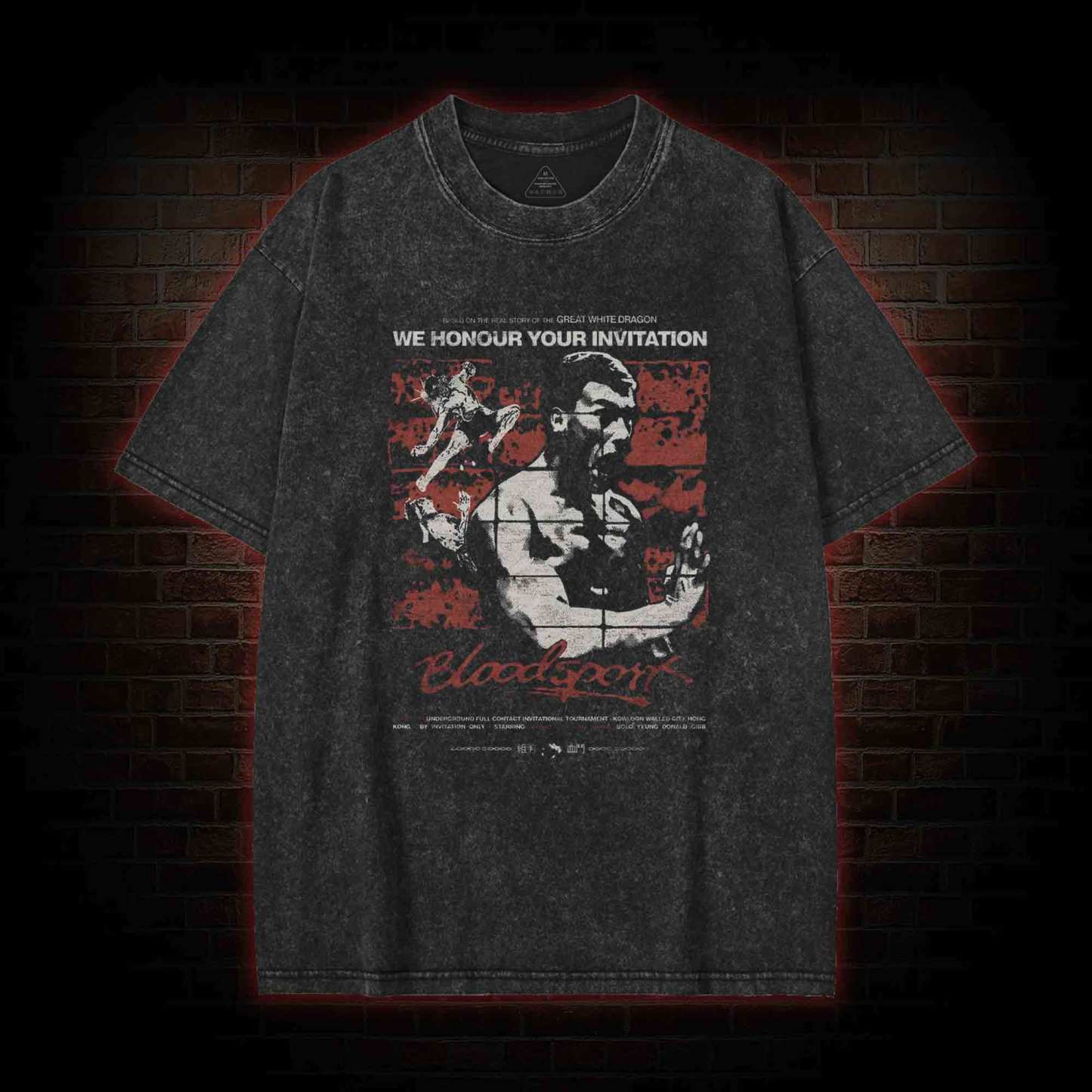 We Honour Your Invitation Washed T-shirt