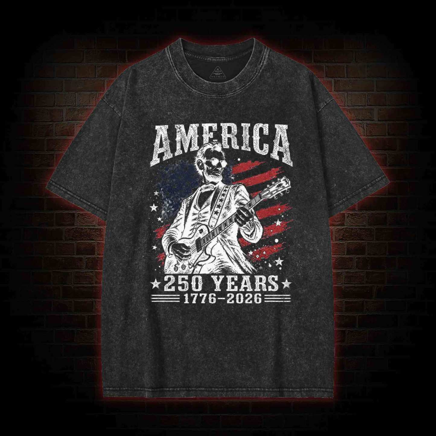 250 Years of Freedom Washed T-shirt