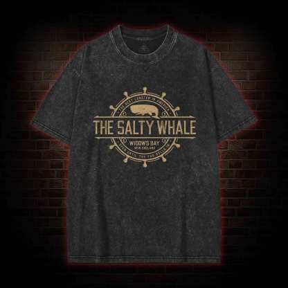 The Salty Whale Washed T-shirt