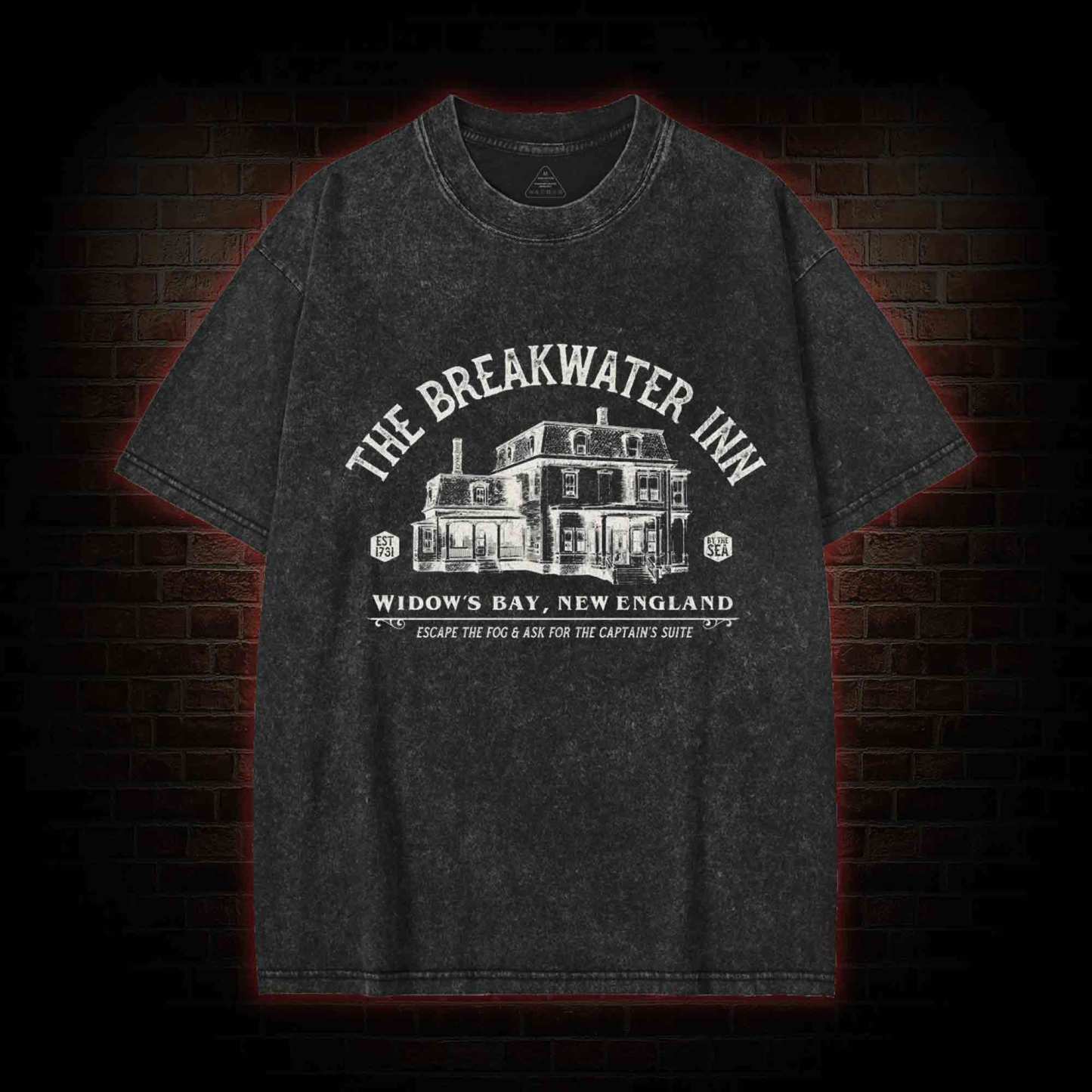 By the Sea Washed T-shirt
