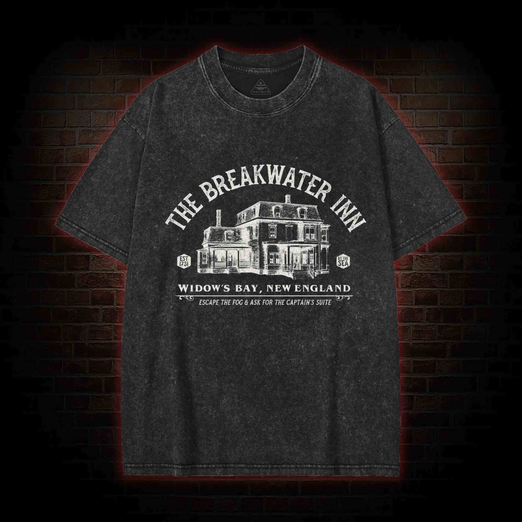 By the Sea Washed T-shirt