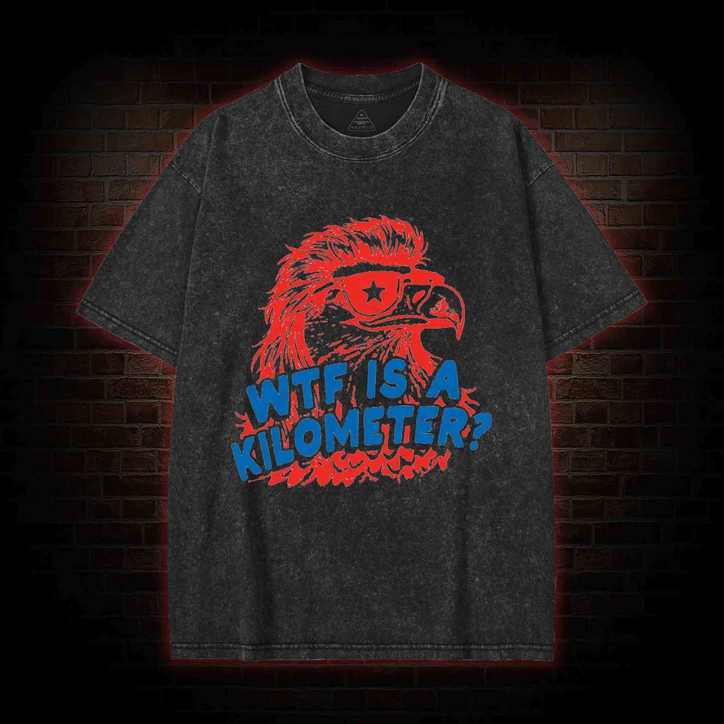 WTF is A Kilometer Washed T-shirt