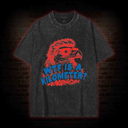 WTF is A Kilometer Washed T-shirt
