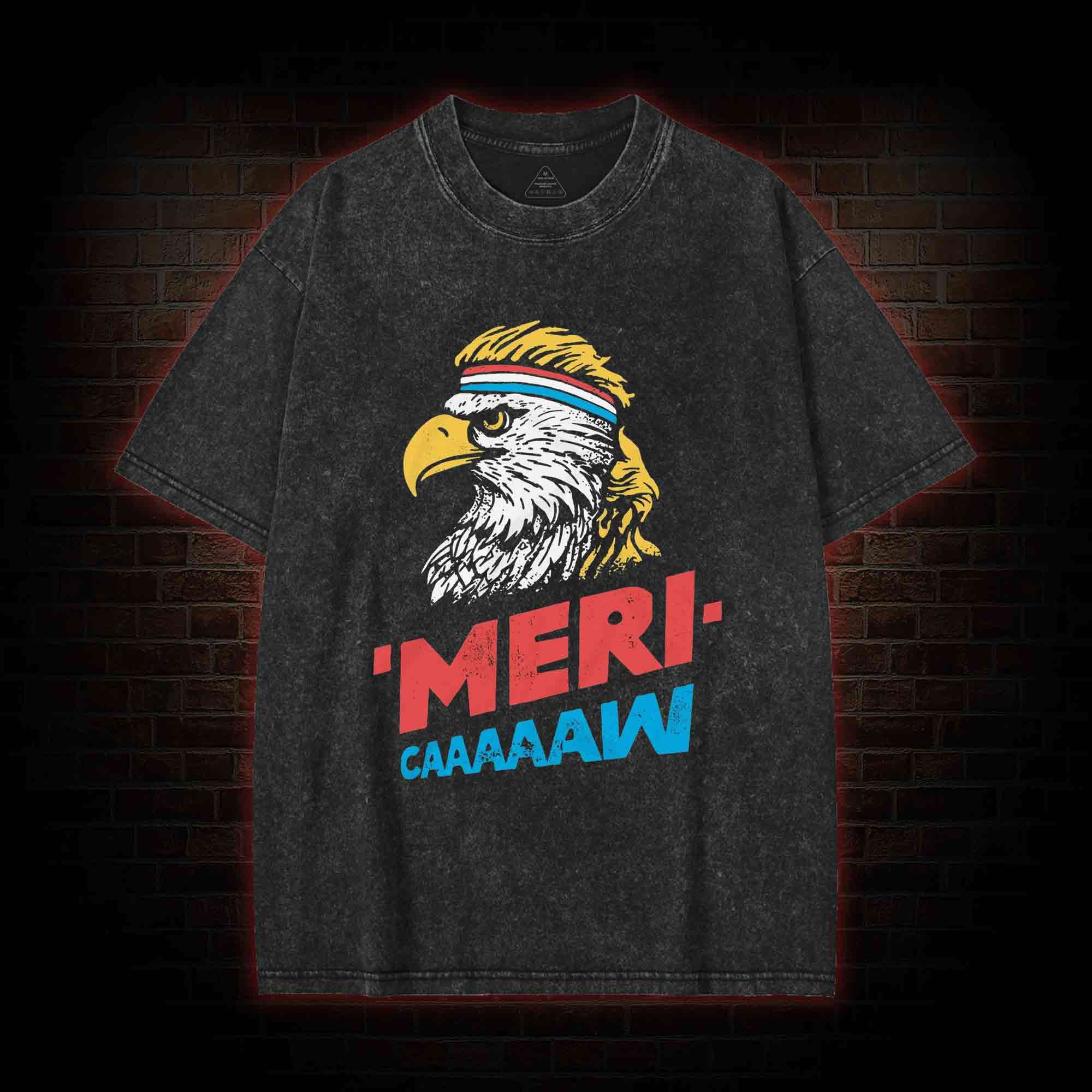 Meri--Caaaaaw Washed T-shirt