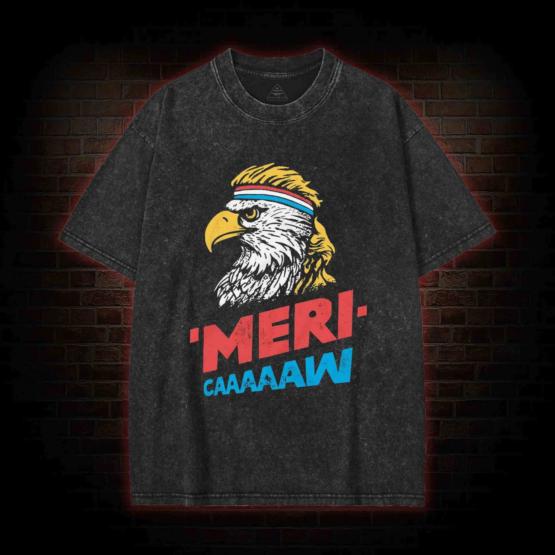 Meri--Caaaaaw Washed T-shirt