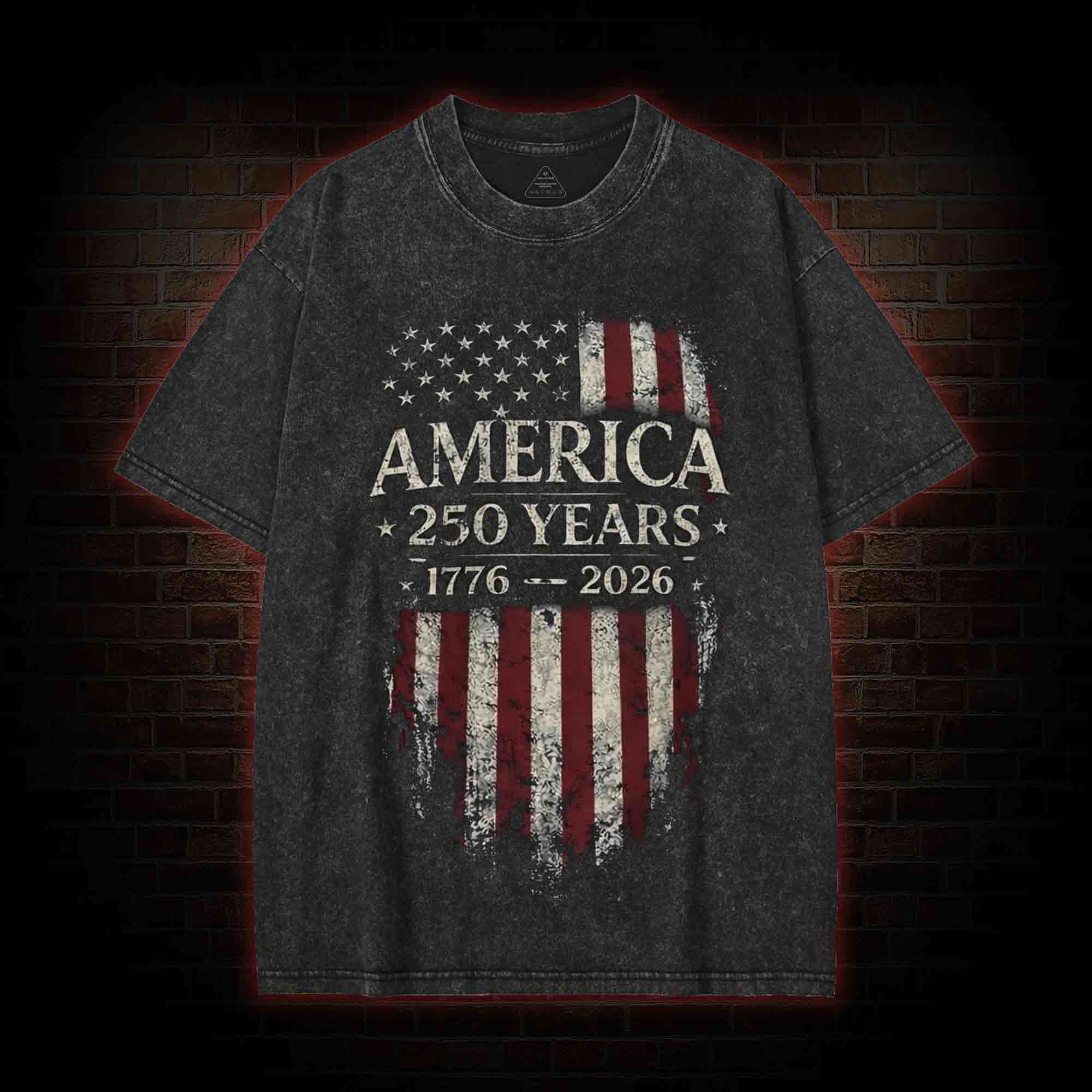 Flag Washed T-shirt