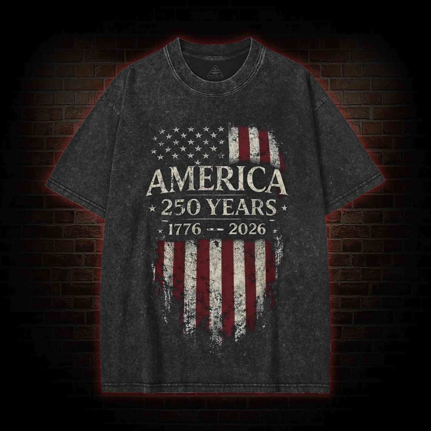 Flag Washed T-shirt