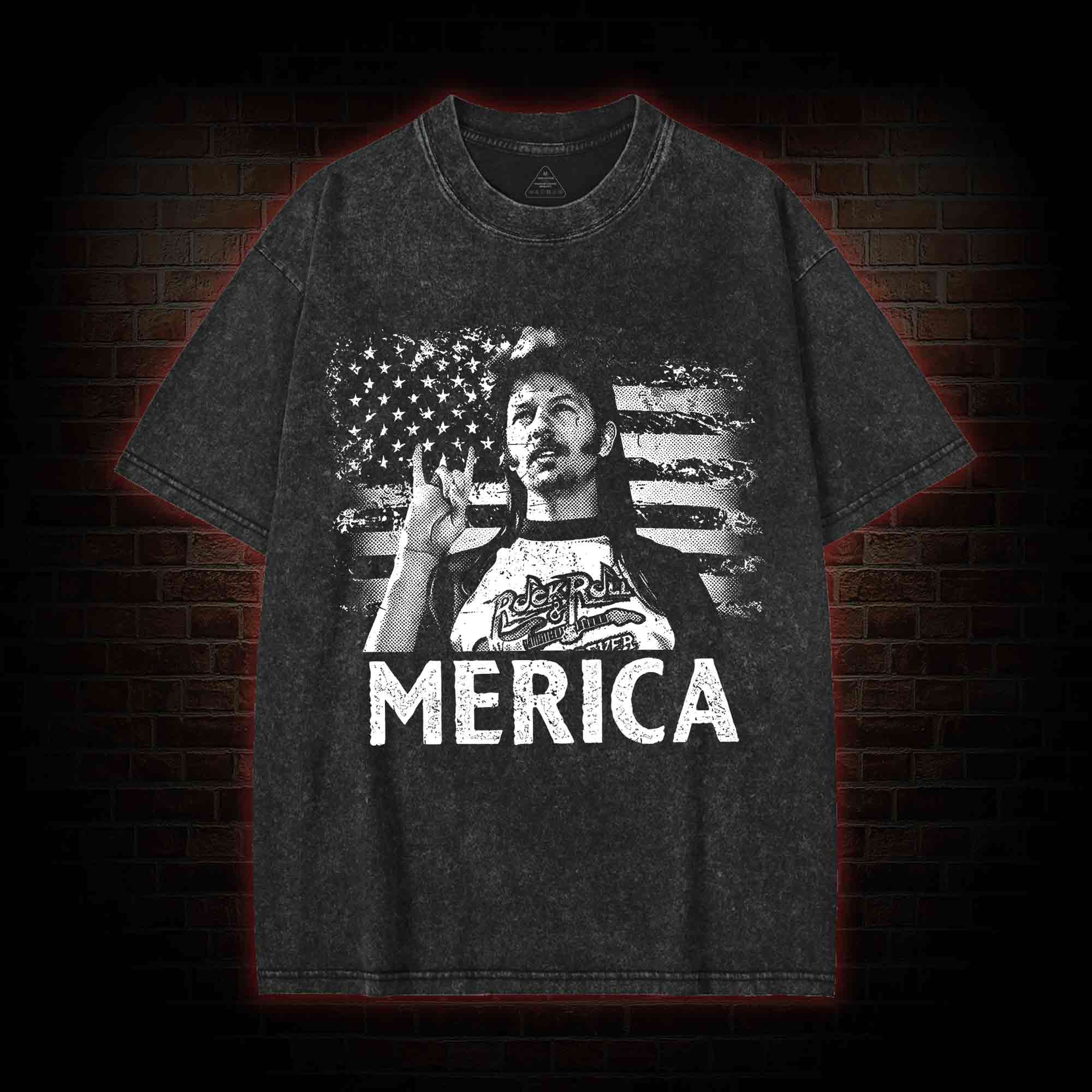 Merica Washed T-shirt