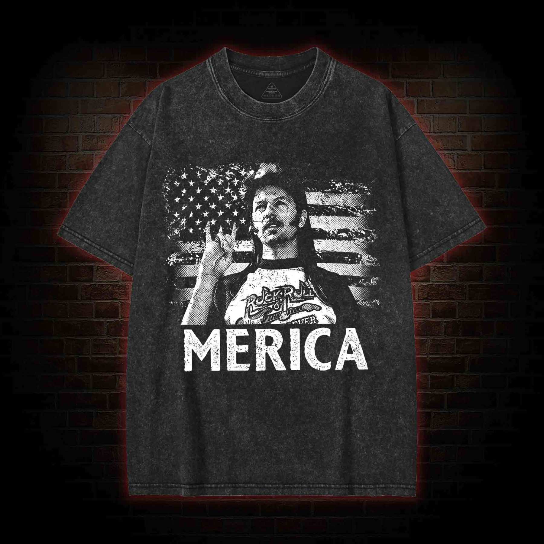 Merica Washed T-shirt