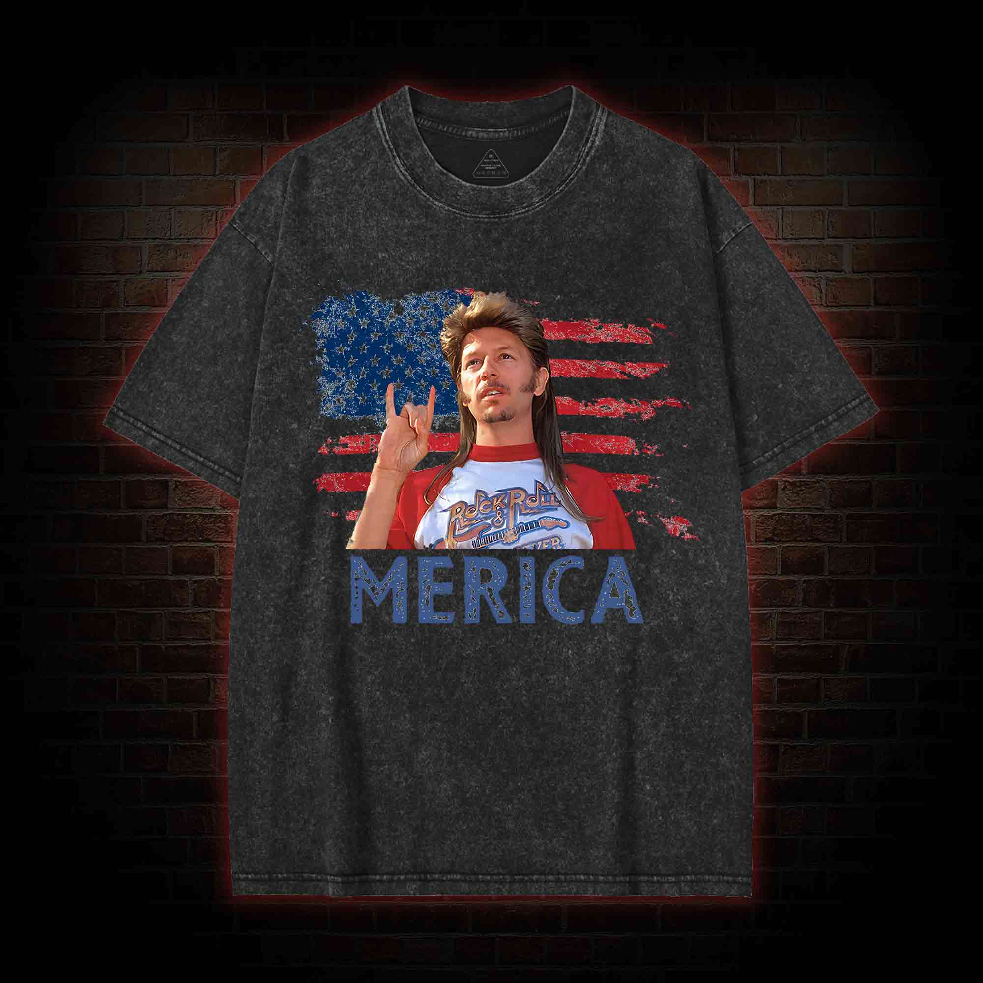 Merica Washed T-shirt