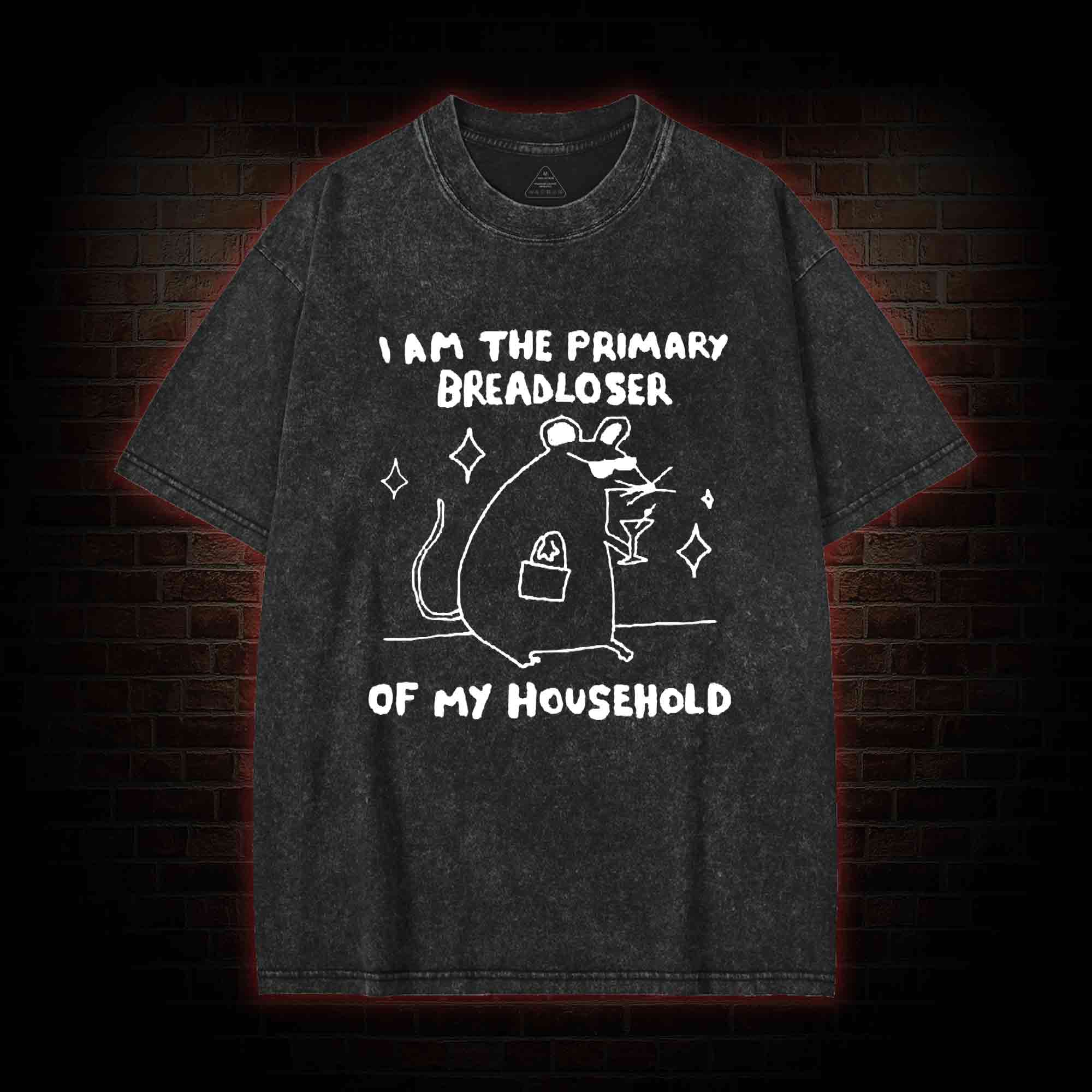 I am the Primary Beradloser Washed T-shirt