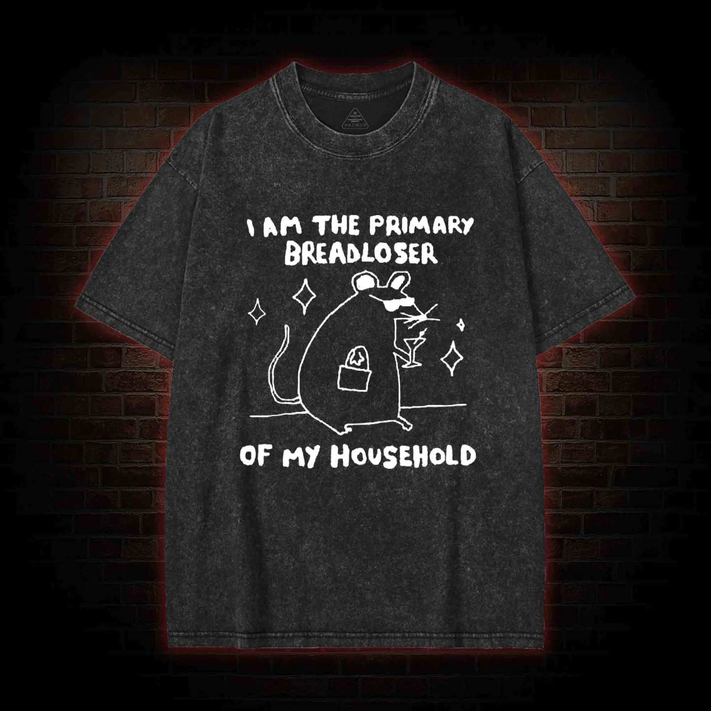 I am the Primary Beradloser Washed T-shirt