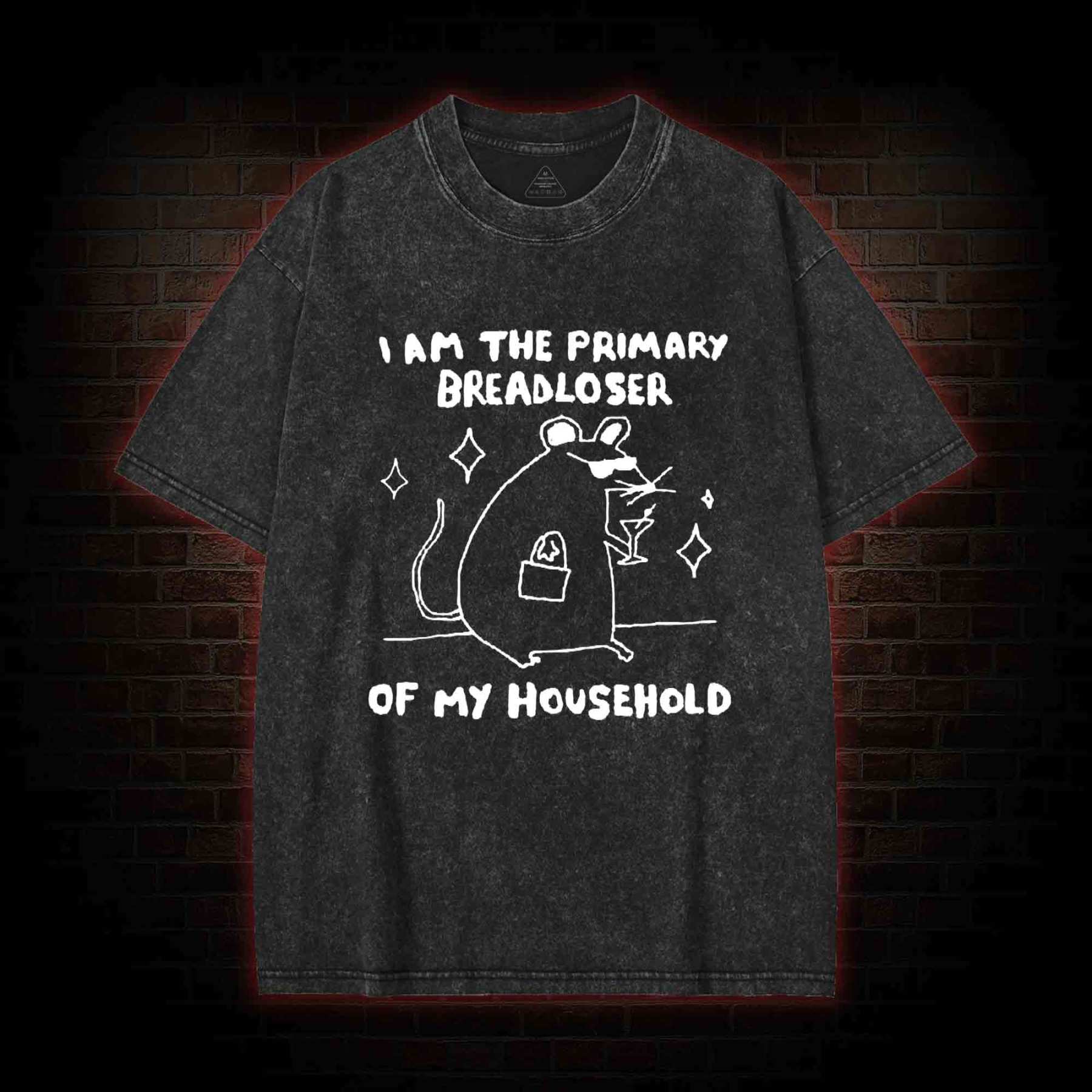 I am the Primary Beradloser Washed T-shirt