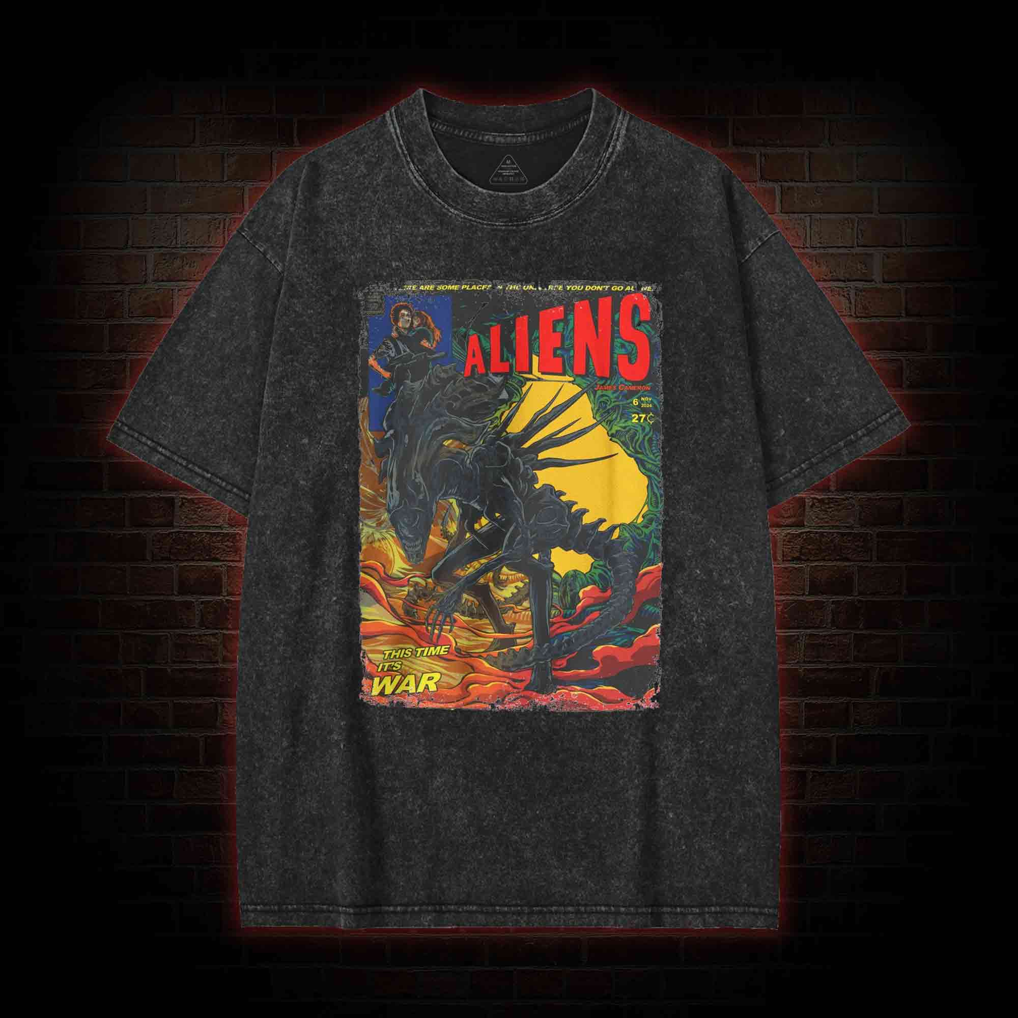 This Time it's War Washed T-shirt