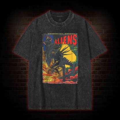 This Time it's War Washed T-shirt