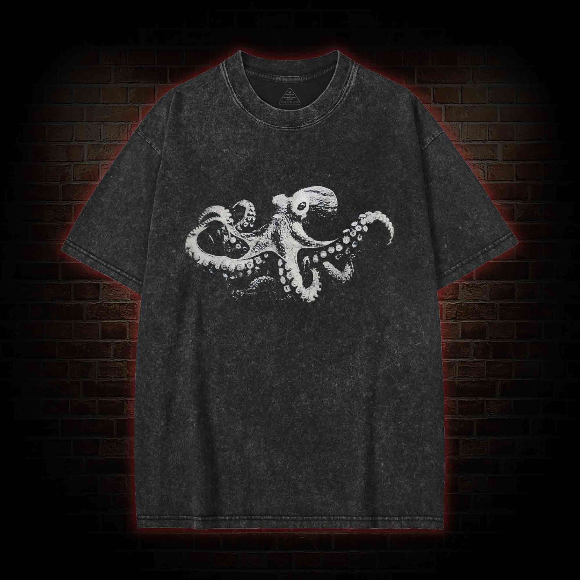Octopus Washed T-shirt