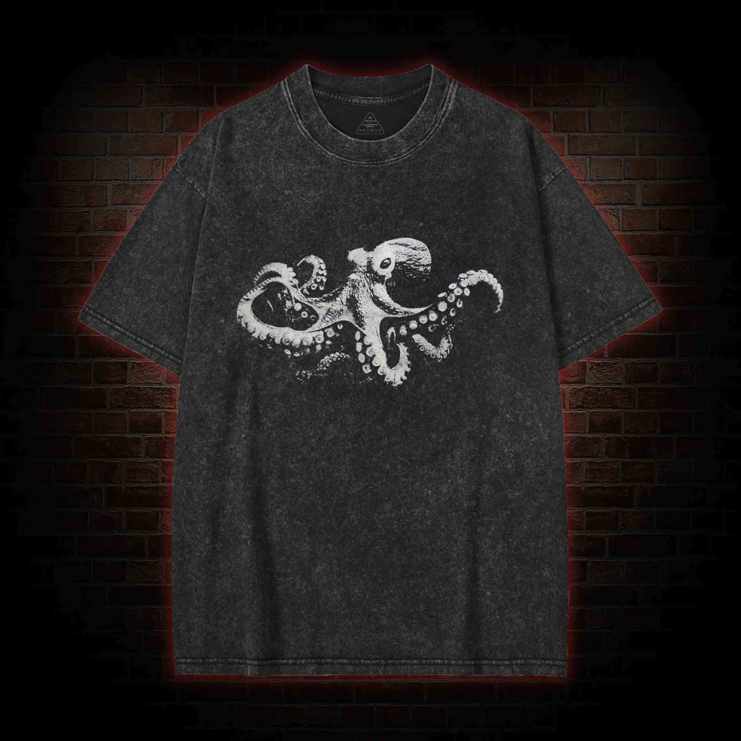 Octopus Washed T-shirt