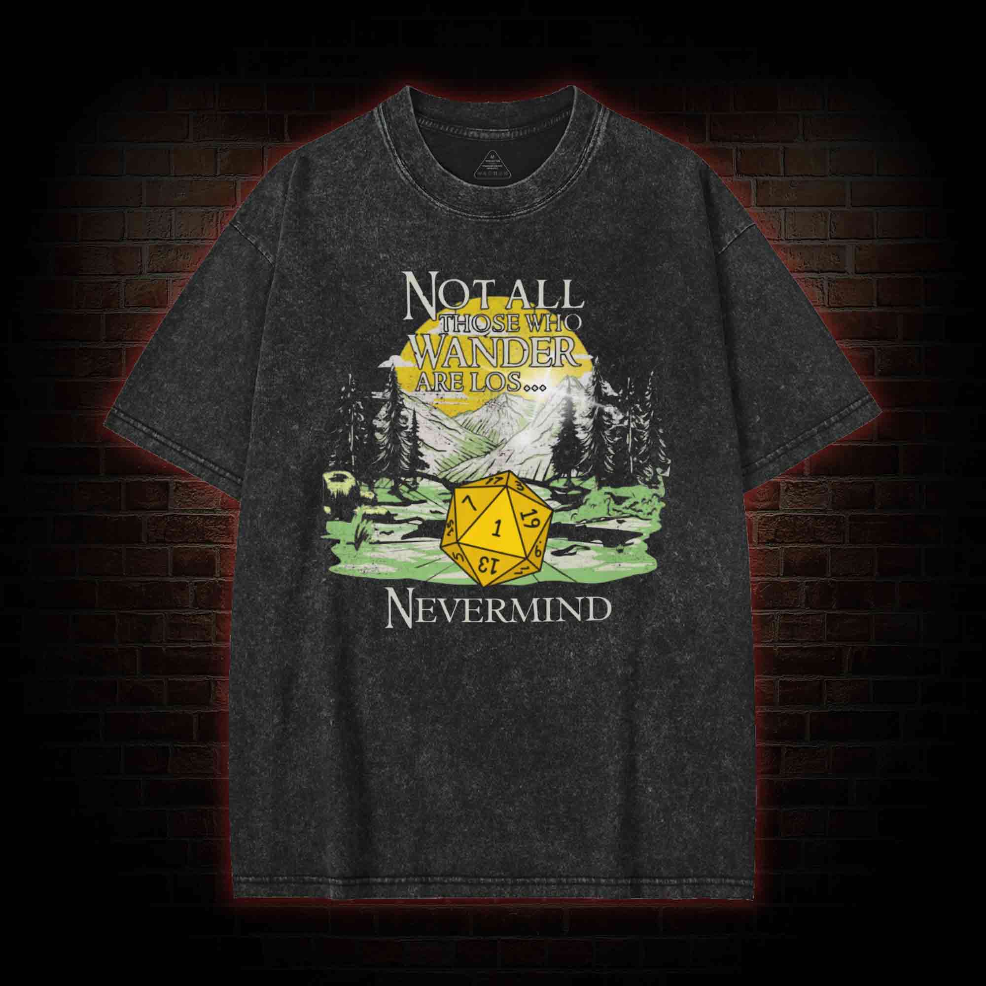 Nevermind Washed T-shirt