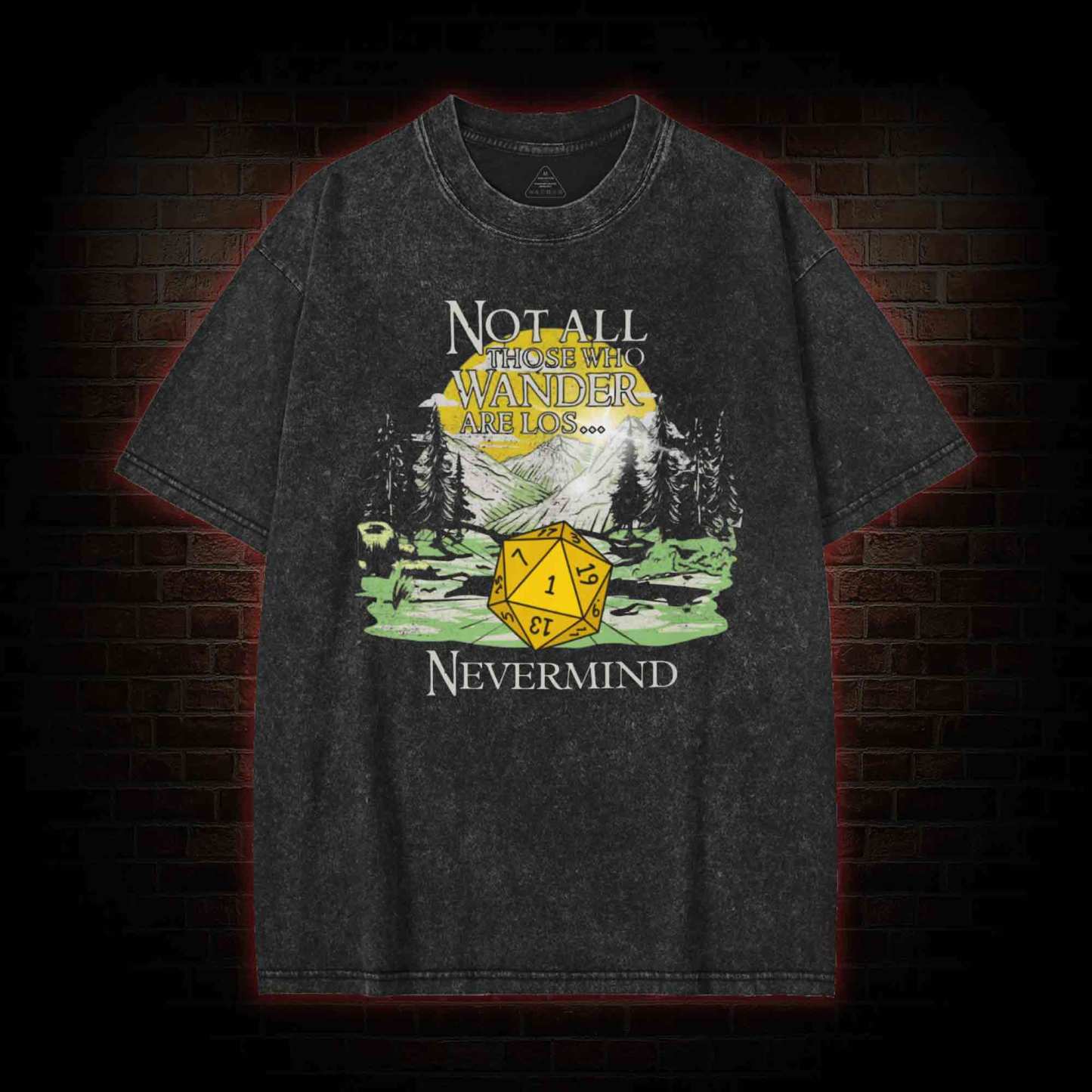 Nevermind Washed T-shirt