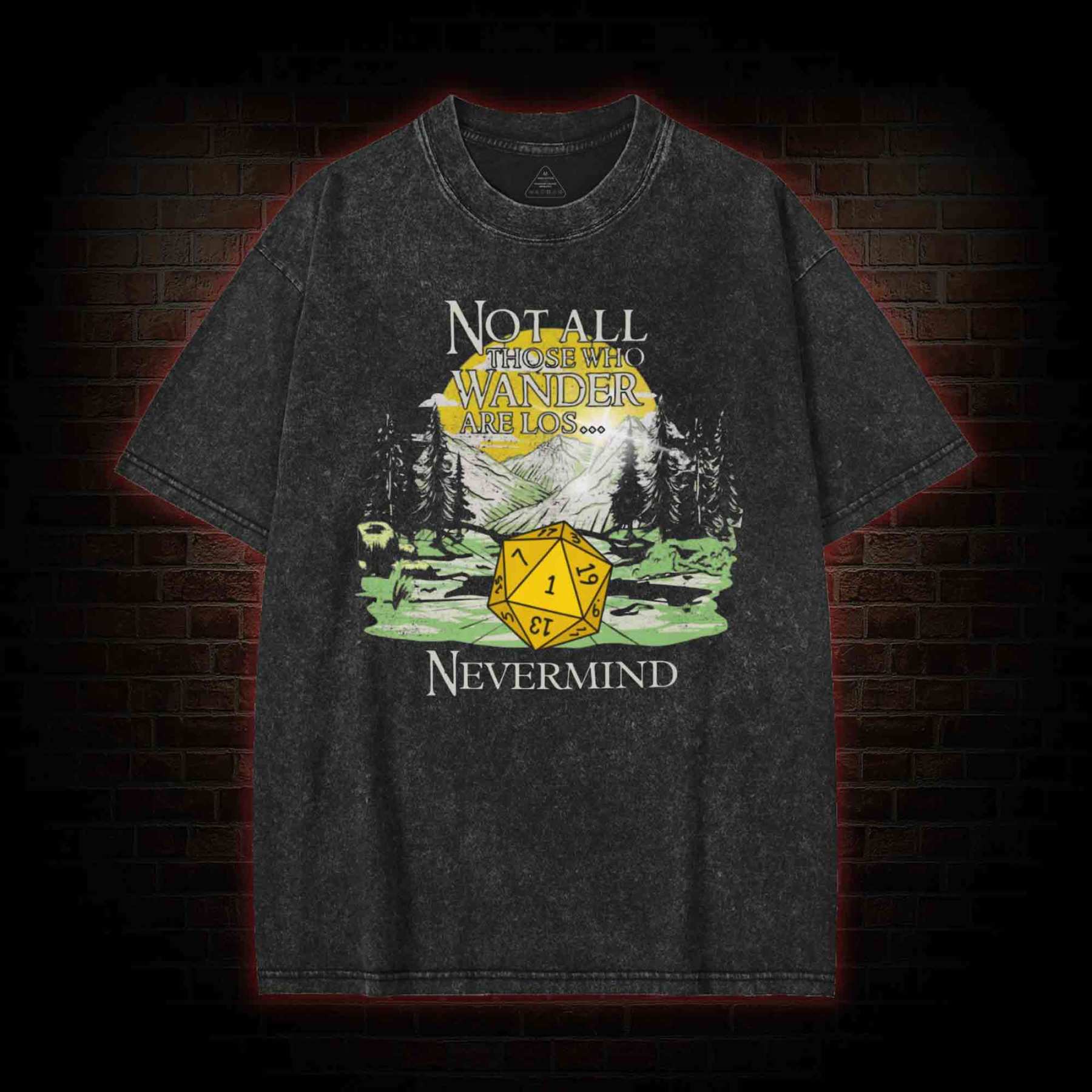 Nevermind Washed T-shirt