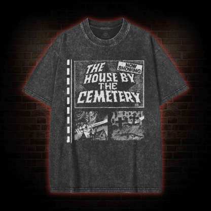 The Cellar is the Gateway to Hell Washed T-shirt