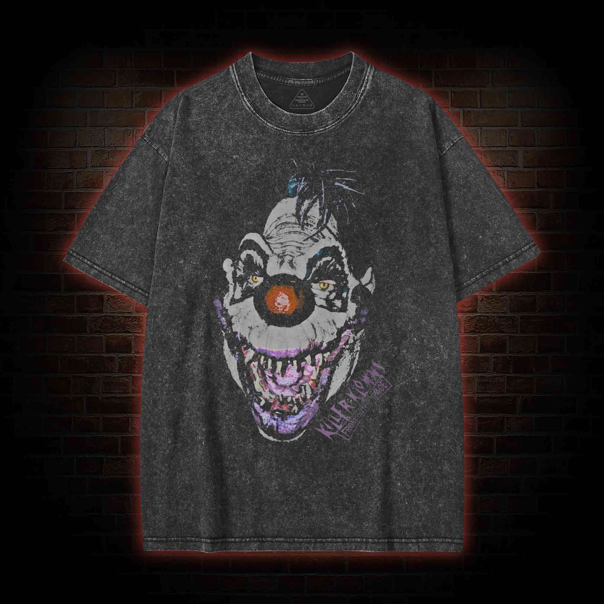 In Space No One can Eat Ice Cream Washed T-shirt