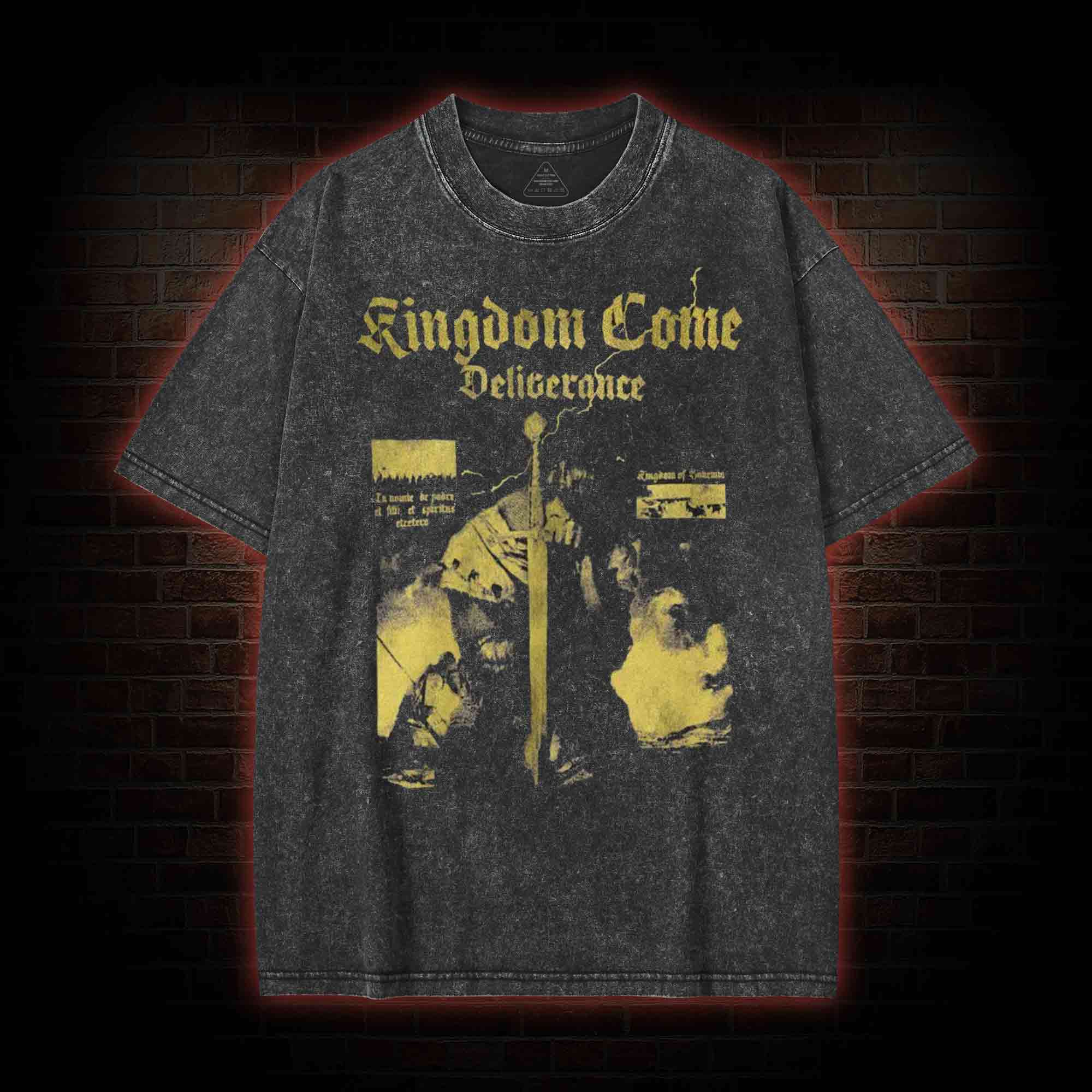For King and Country Washed T-shirt