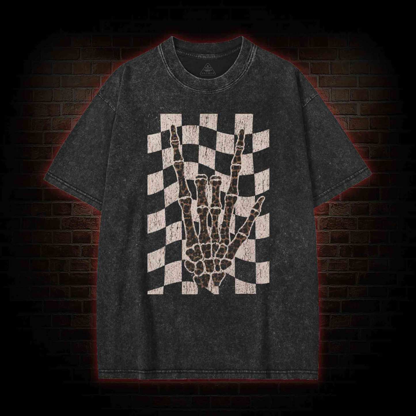 Skeleton Hand Washed T-shirt