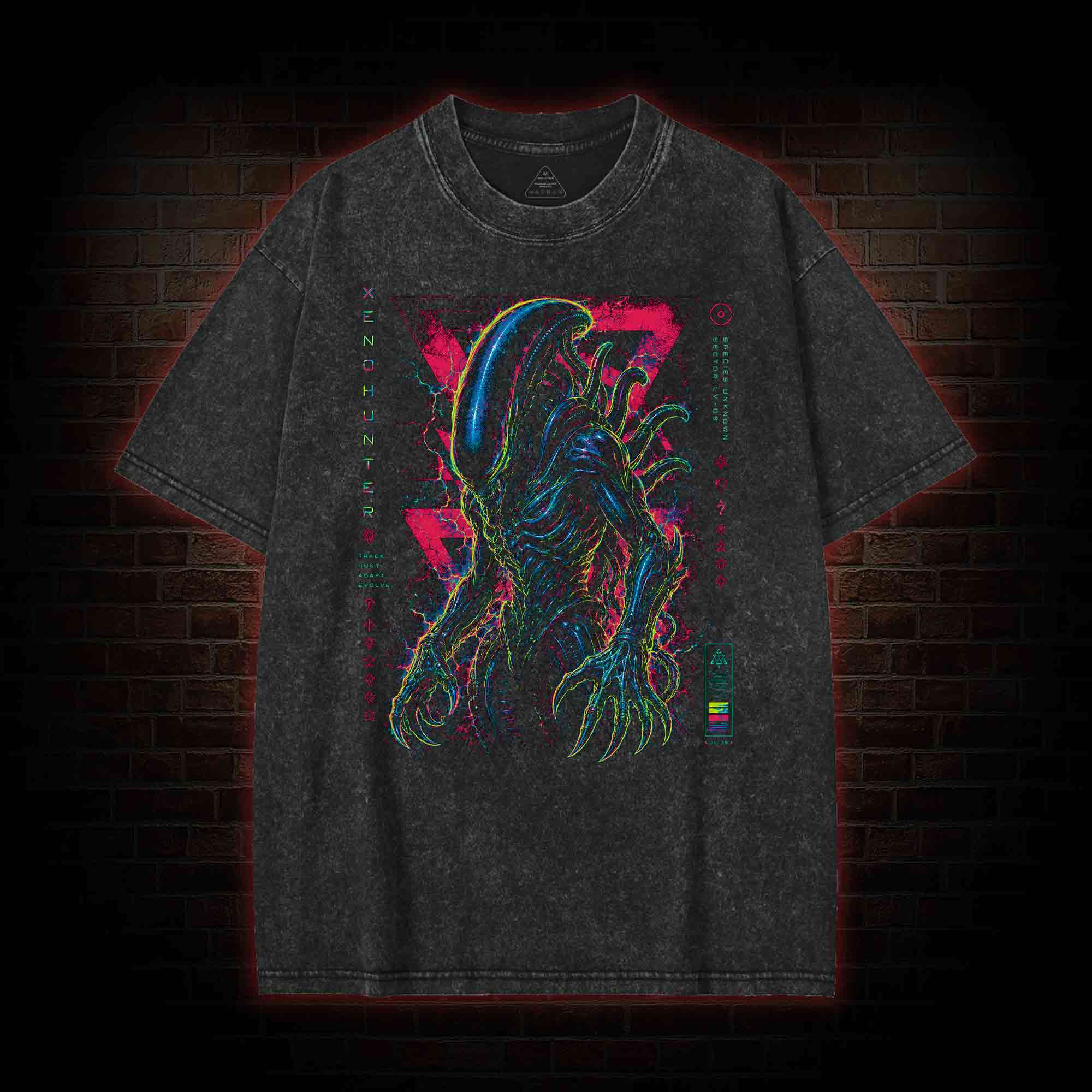 Species Unknown Washed T-shirt