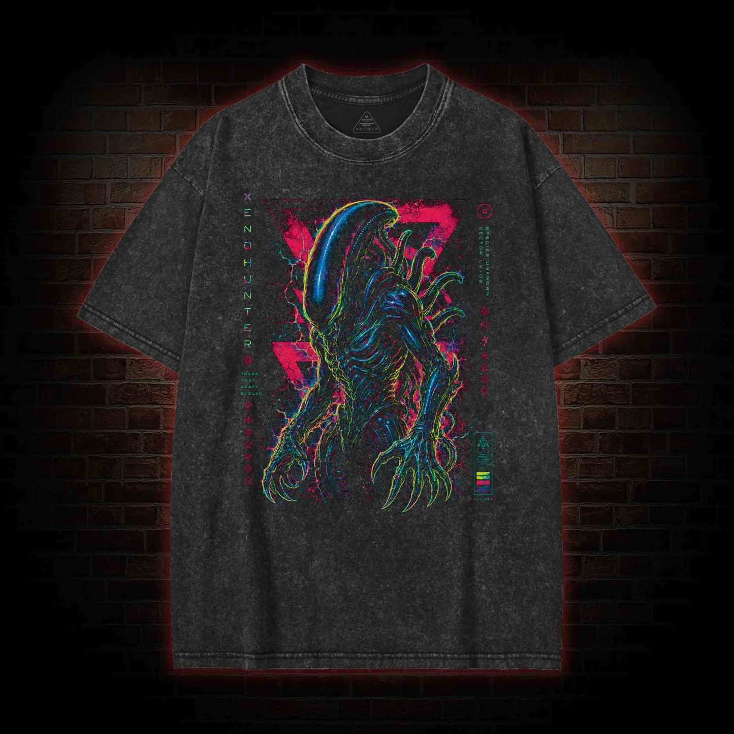 Species Unknown Washed T-shirt