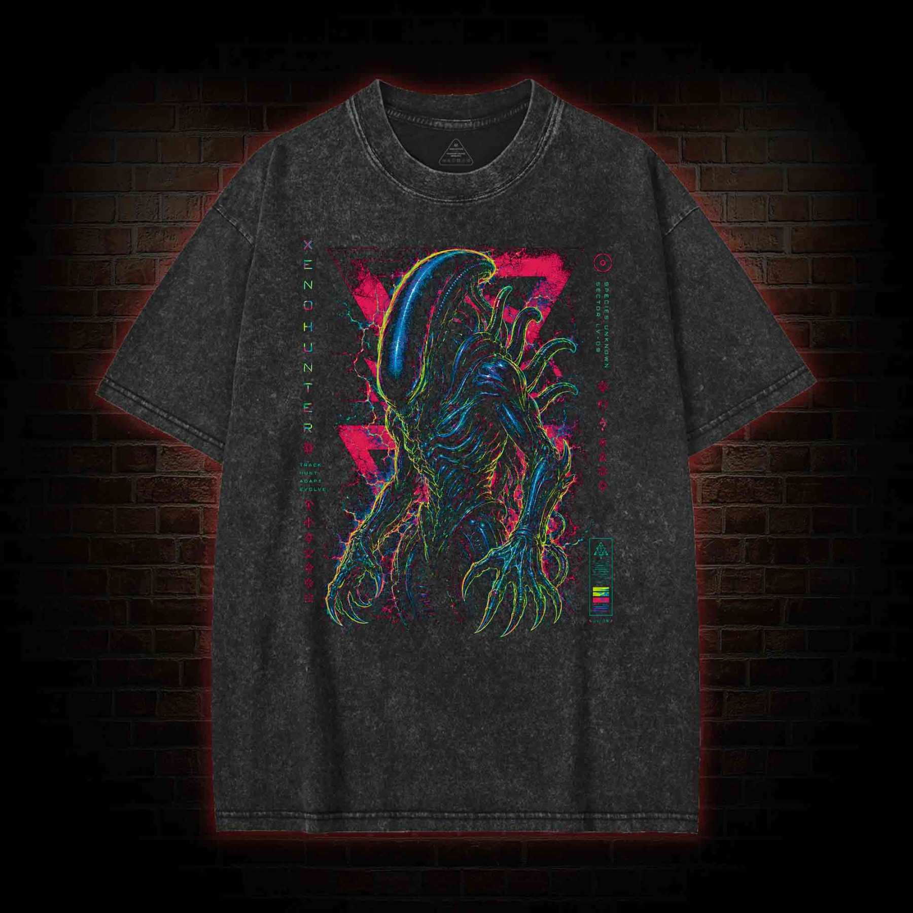 Species Unknown Washed T-shirt